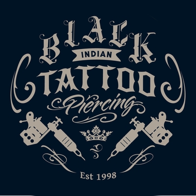 Black Indian Tattoo