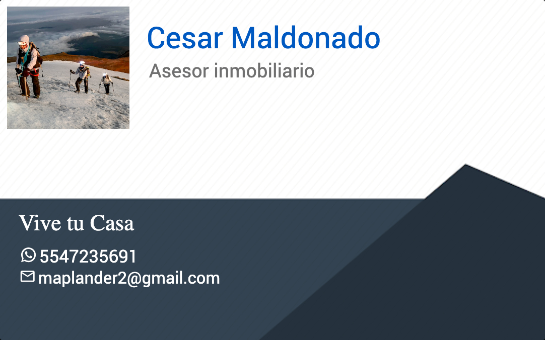 Agent card