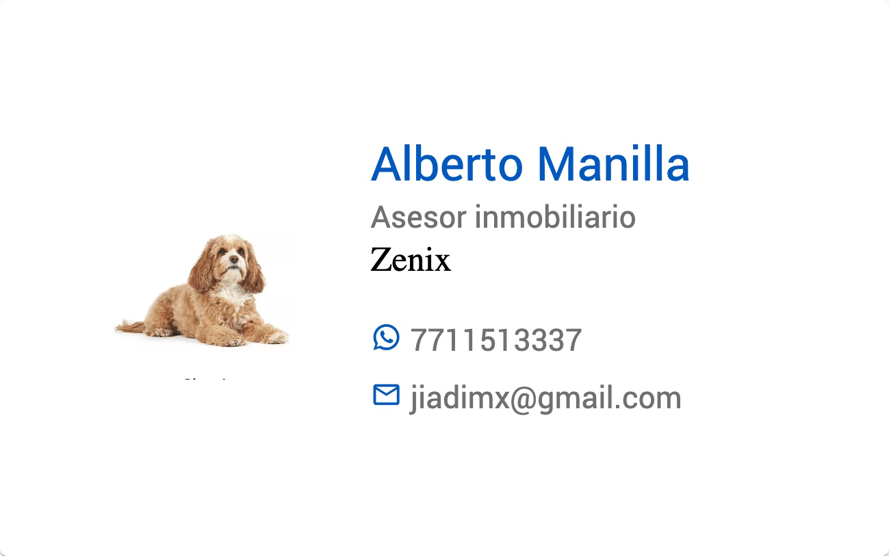 Agent card