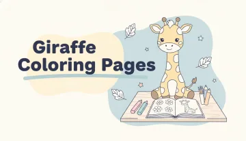 Giraffe Coloring Pages — free printable coloring pages