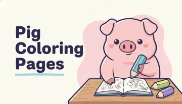 Pig Coloring Pages — free printable coloring pages