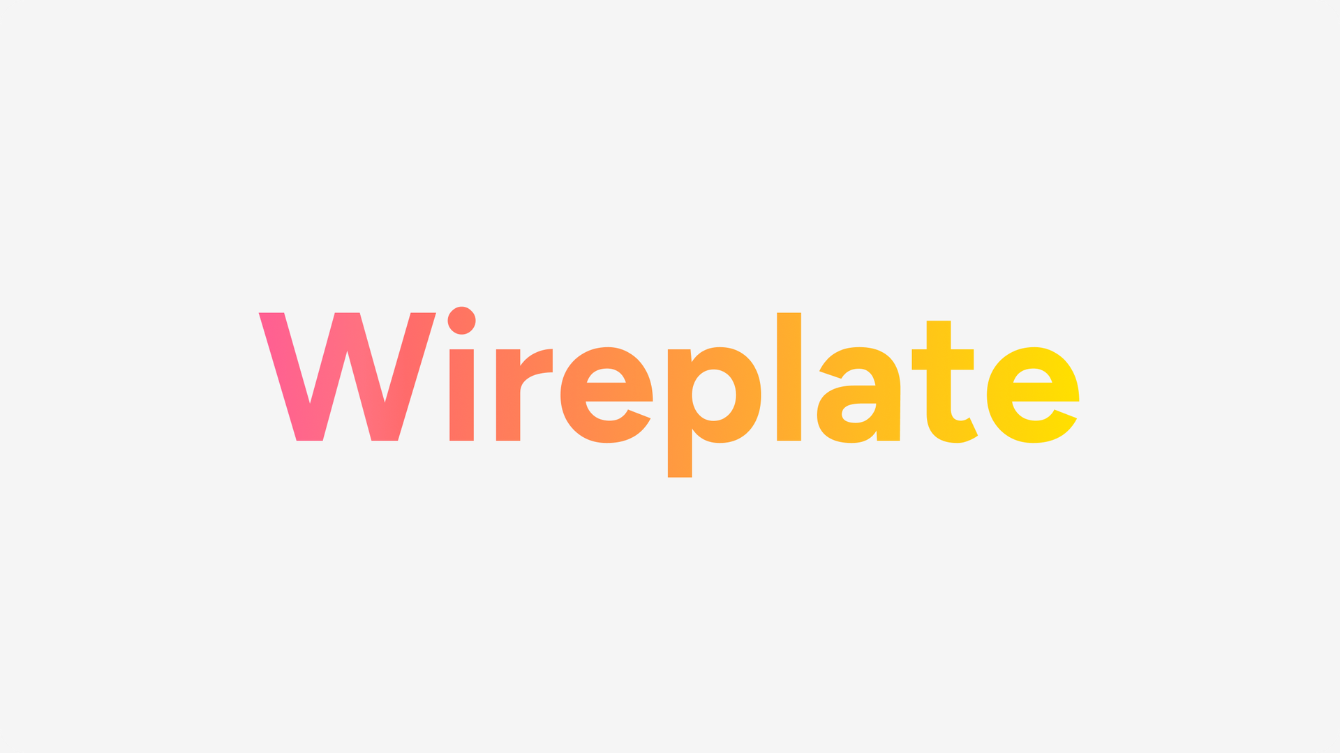 Wireplate Free plan, available for everyone!