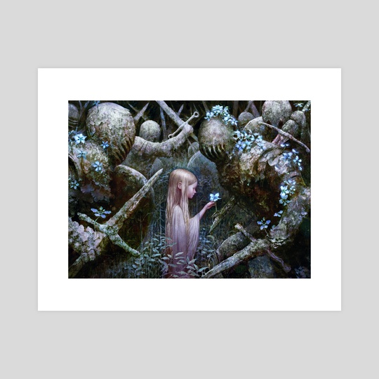 Seb McKinnon Stasis/停滞　アクリルアート Stasis, an art print by Seb McKinnon - INPRNT