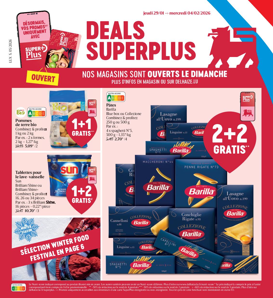 Image du folder Delhaize Luxembourg – Folder de la semaine – S05