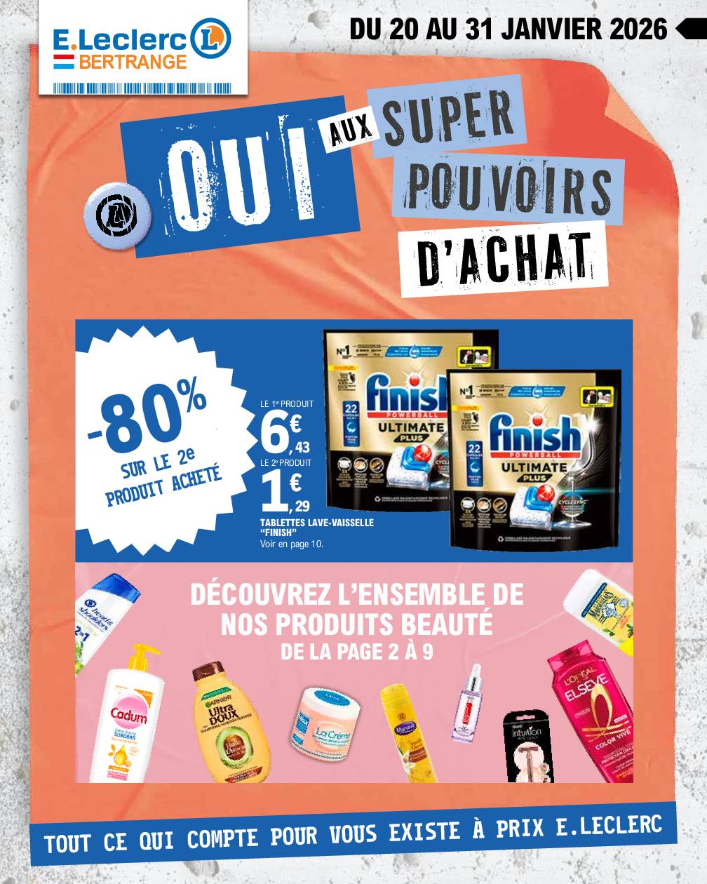 Image du folder E.Leclerc Bertrange – EVT 3