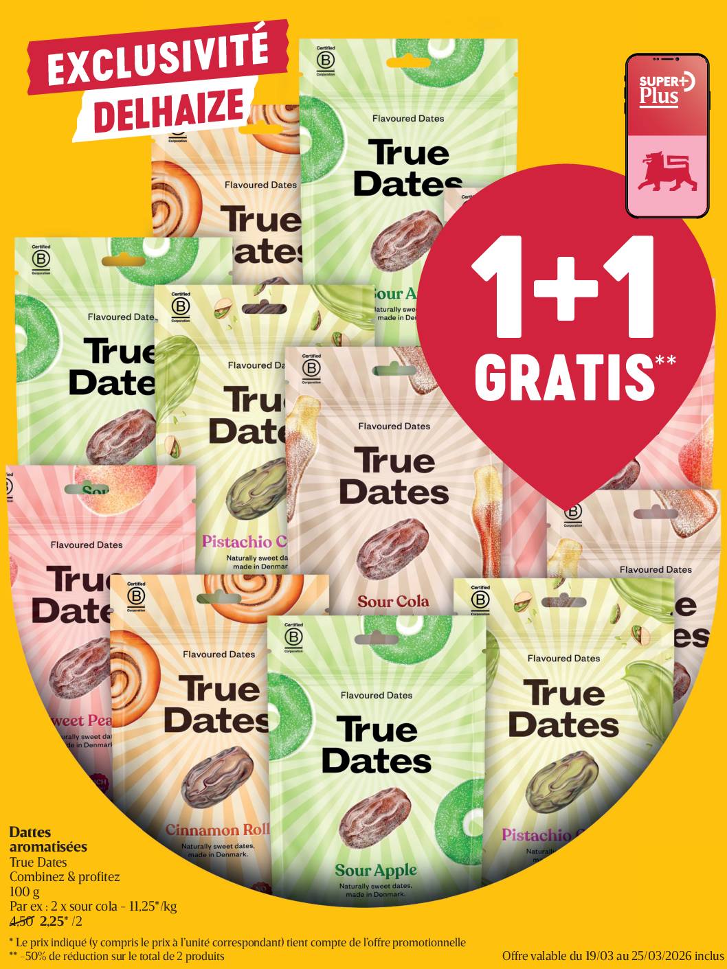 Image du folder Delhaize Luxembourg – Delhaize – True Dates