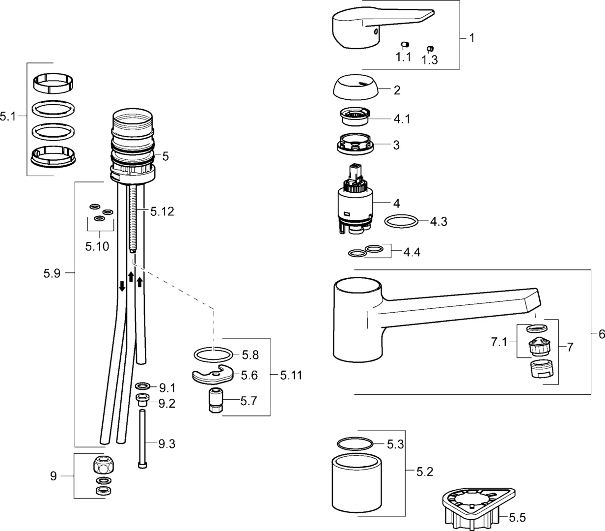 SP09121183 Miscelatore cucina