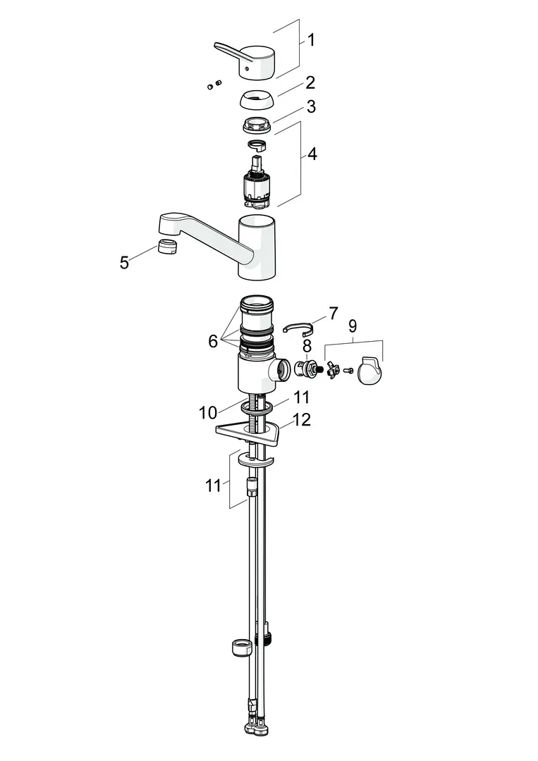 SP49502203(2020) Kitchen faucet with dishwasher valve