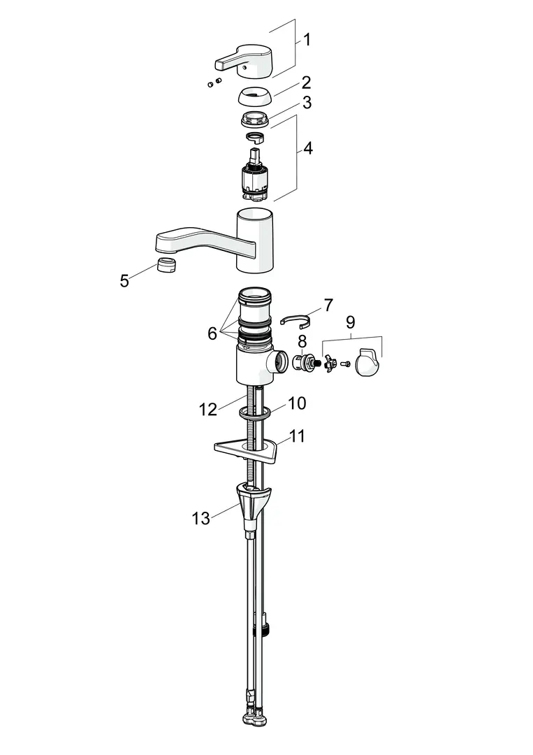 SP56542203(2020) Kitchen faucet with dishwasher valve