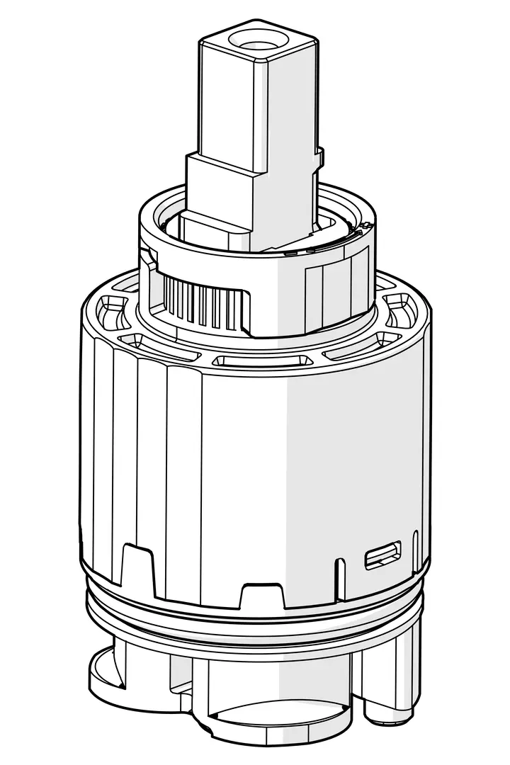 42603077, Fertigmontageset für Wanne/Brause, HANSAVANTIS Style