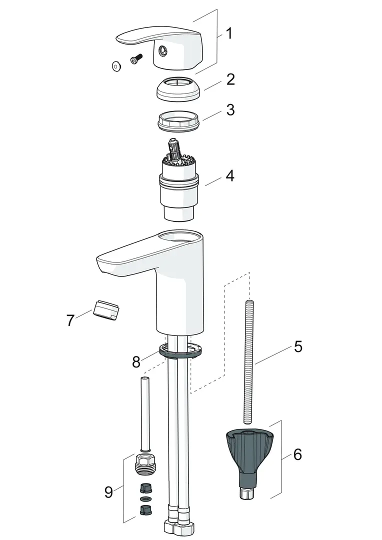 SP45052283 Washbasin faucet