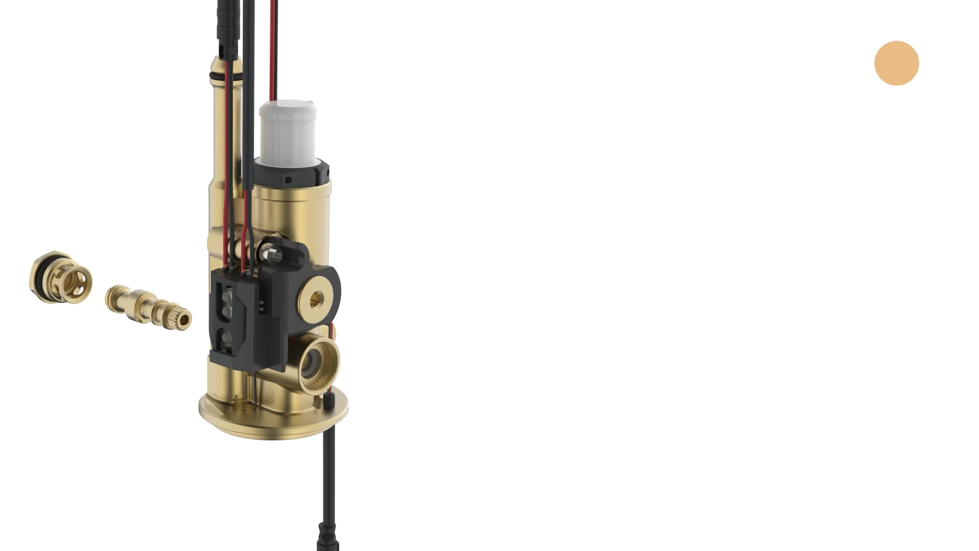 Next generation HANSA Electra - Temperature regulator maintenance Brass