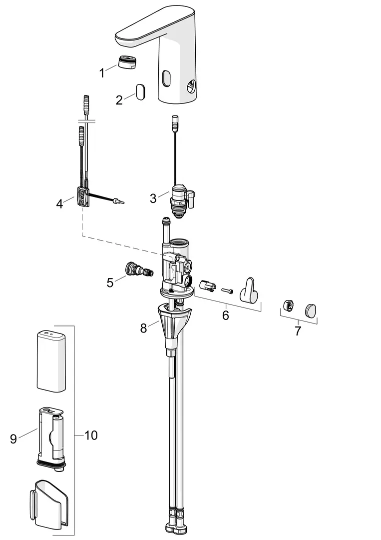 SP92602219 Wastafelkraan