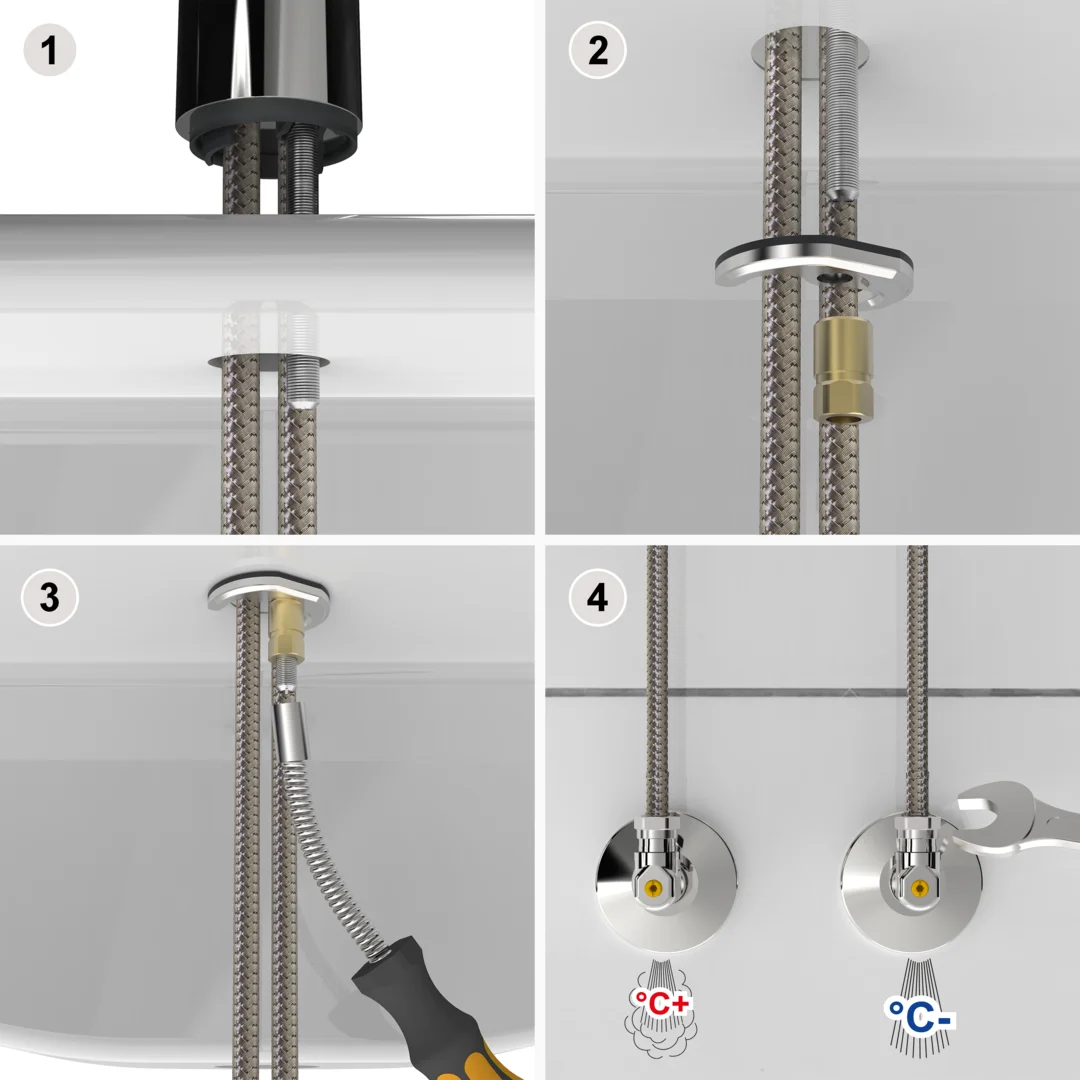 Easy Installation (horseshoe)