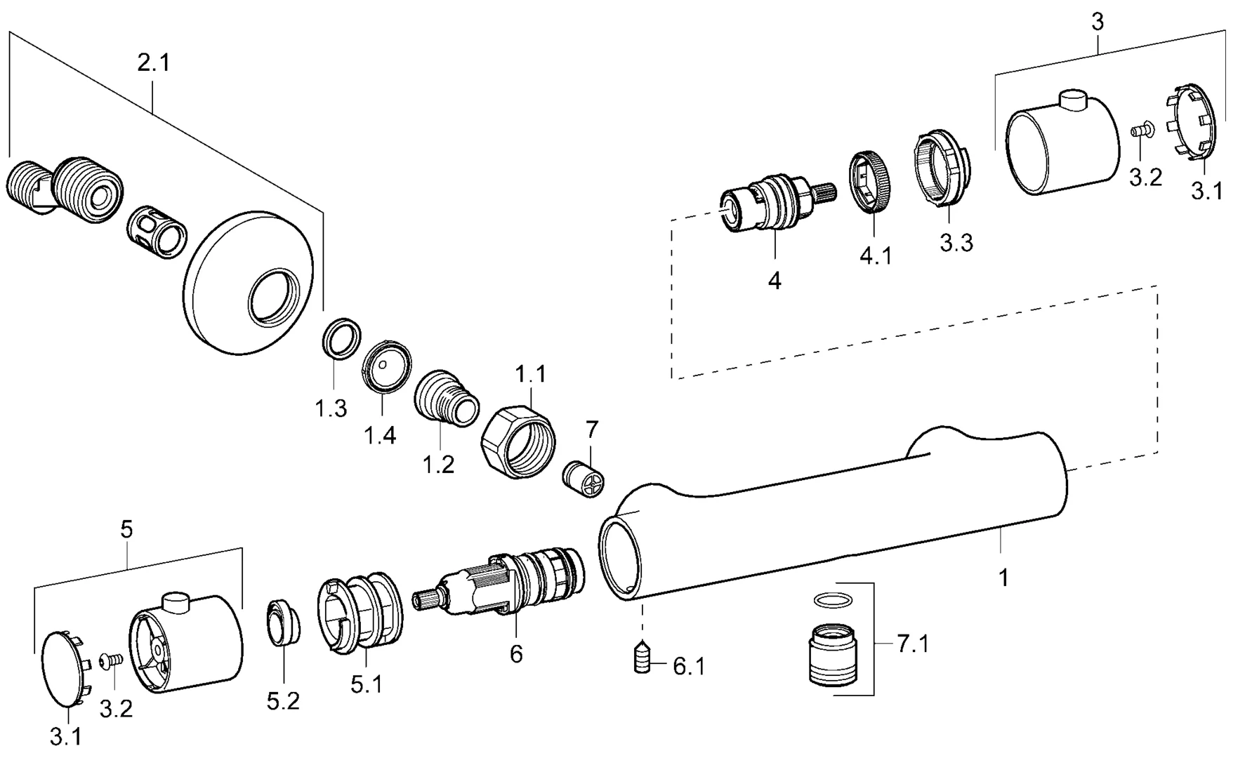 SP58130301 Shower faucet