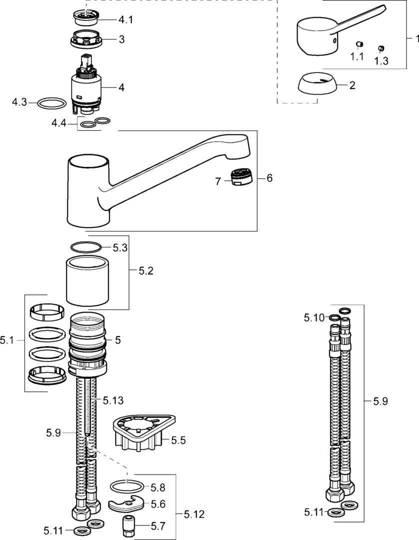 SP49482203 Miscelatore cucina