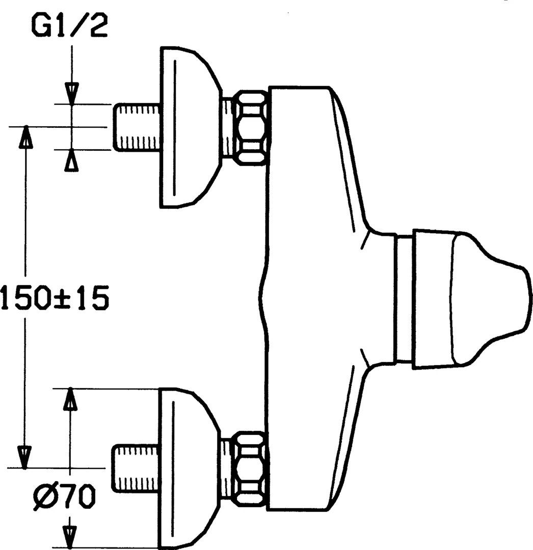 0167010282 | Shower faucet | HANSAMIX | HANSA