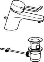 HANSACLINICA, Waschtischbatterie, 01502176