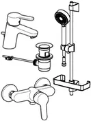 HANSAPRIMO, Kohoutek set pro koupelnu, 49010000