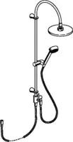 HANSADESIGNO, Overhead shower set, 51840100