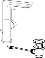 HANSALIGNA, Waschtischbatterie, 55302203