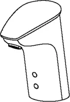 HANSACONCERTO, Waschtischbatterie, 6 V / 72h, 64472211