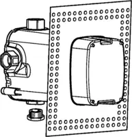 HANSA, Body for bath and shower faucet, 080402900017