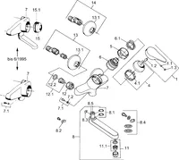 Washbasin faucet