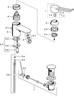 Washbasin faucet