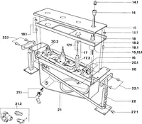 Cover part for bath and shower faucet