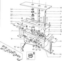 Cover part for bath and shower faucet