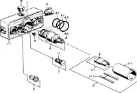 Body for bath and shower faucet