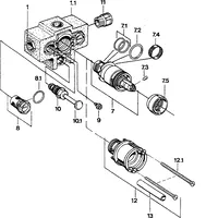 UP-Rohbauset Bade- und Brausearmatur