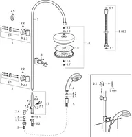 Kopfbrause-Set