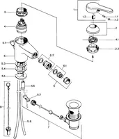 Bidet faucet