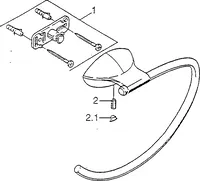 5547090092 | HANSASTAR | Towel hook