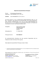 Approval/Declaration ABP