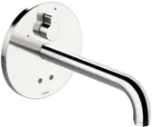 Cover part for washbasin faucet, 3 V