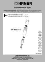 Istruzioni per l'uso e la manutenzione A021396-05-09