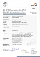 Certificato/Dichiarazione DVGW
