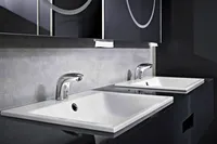 HANSAELECTRA, Robinetterie de lavabo, 6 V, Bluetooth, 64402219