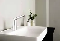 HANSADESIGNO Style, Washbasin faucet, 9/12 V, Bluetooth, 51792221