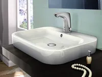 HANSAELECTRA, Washbasin faucet, low pressure, 12 V, Bluetooth, 64421109