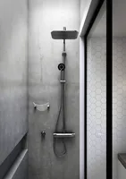 HANSAFIT, Robinetterie de douche à effet pluie, 65159101