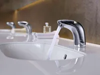 HANSAELECTRA, Washbasin faucet, 9/12 V, Bluetooth, 64412009