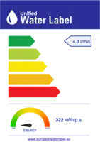 Schválení/Prohlášení Unified Water Label