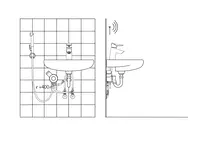 HANSAFIT, Washbasin faucet, 3 V, 65073203