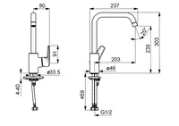 HANSAPOLO, Kitchen faucet, 515622930037