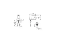 HANSASTELA, Waschtischbatterie, 6 V, 57162211