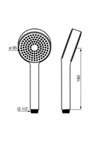 HANSABASICJET, Hand shower, 44610400